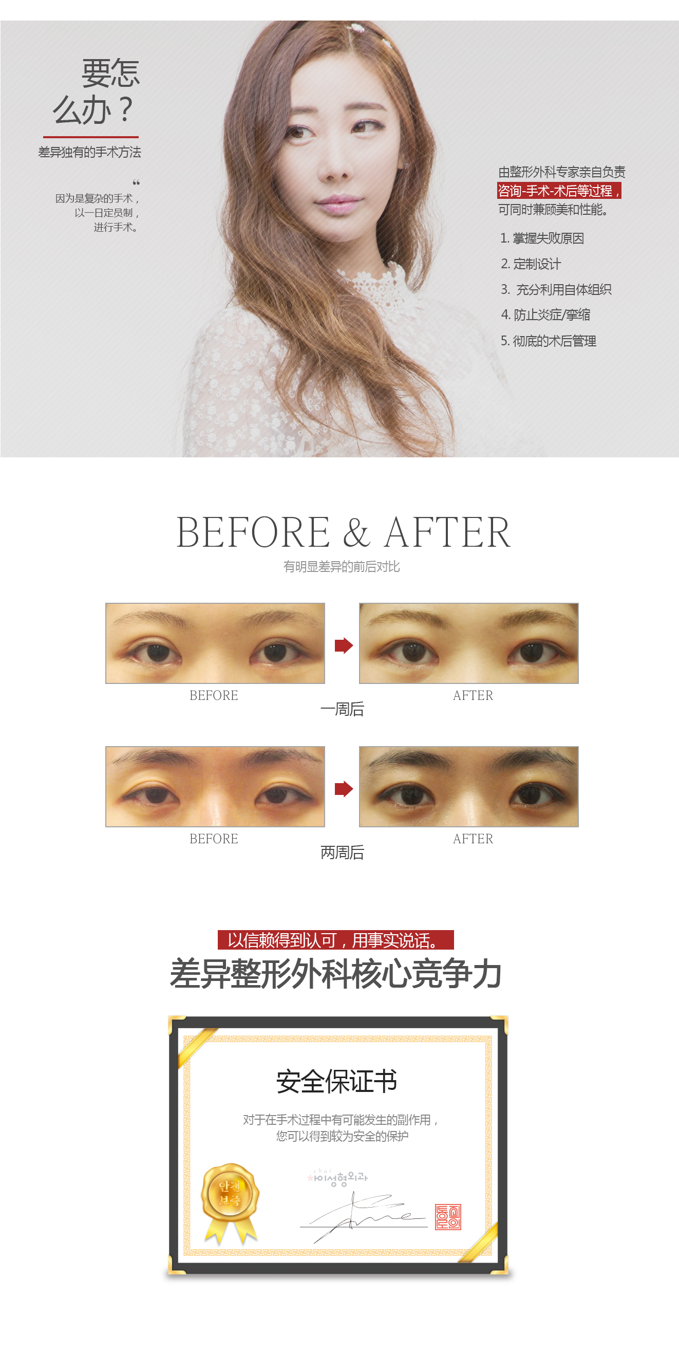 쌍꺼풀라인이짝짝이인눈