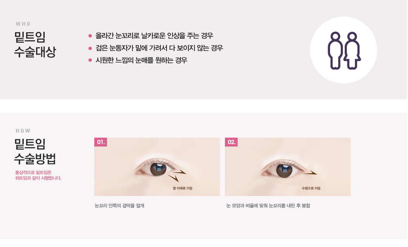 눈꼬리가올라간눈